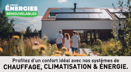 Système chauffage, climatisation et énergie Espace Aubade